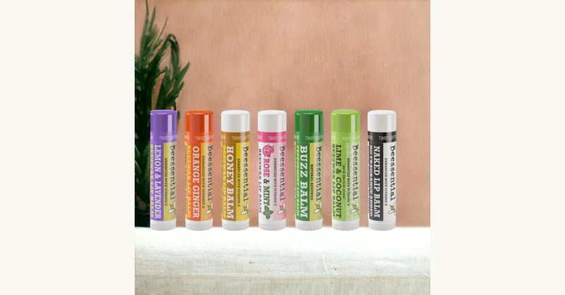 Beessential Lip Balm - Natural Hydration with Honey, Beeswax, and Propolis - Beessential