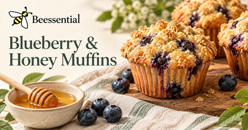 Blueberry and Honey Muffins–A Delicious Way To Satisfy Your Sweet Tooth - Beessential