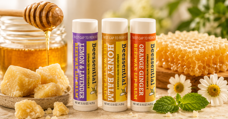 Natural Lip Balm for Chapped Lips That Works - Beessential