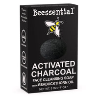 Activated Charcoal Face Soap - Deep Clean & Purify - Beessential