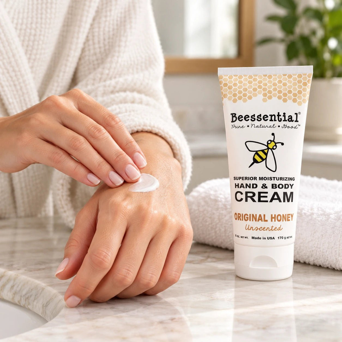 Fragrance-Free Honey Hand & Body Cream - Beessential