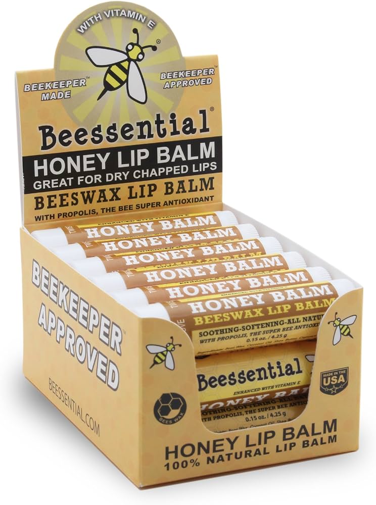 Honey Beeswax Lip Balm - Beessential