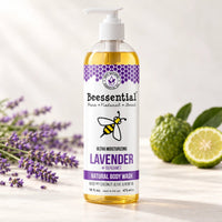 Lavender Bergamot Body Wash – Natural & Nourishing - Beessential