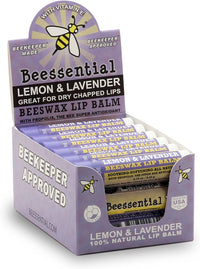 Lemon Lavender Beeswax Lip Balm - Beessential