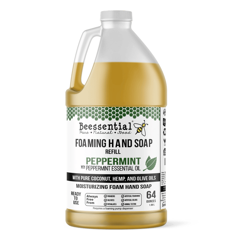 Peppermint Foaming Hand Soap - Beessential