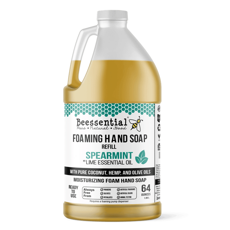 Beessential Spearmint Lime Foaming Hand Soap