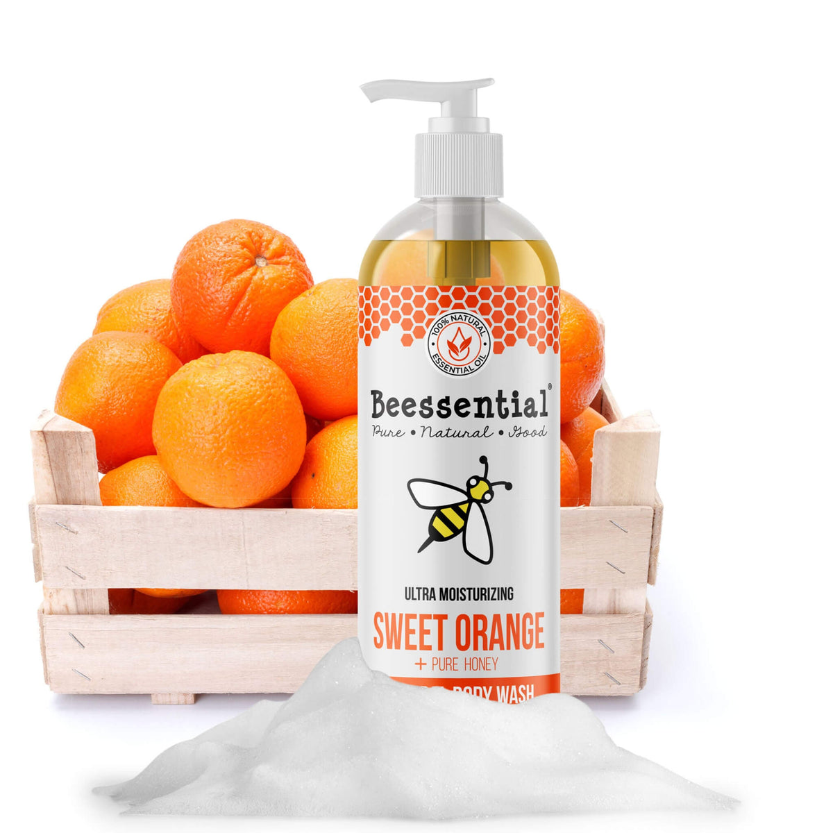 Sweet Orange Body Wash - Beessential