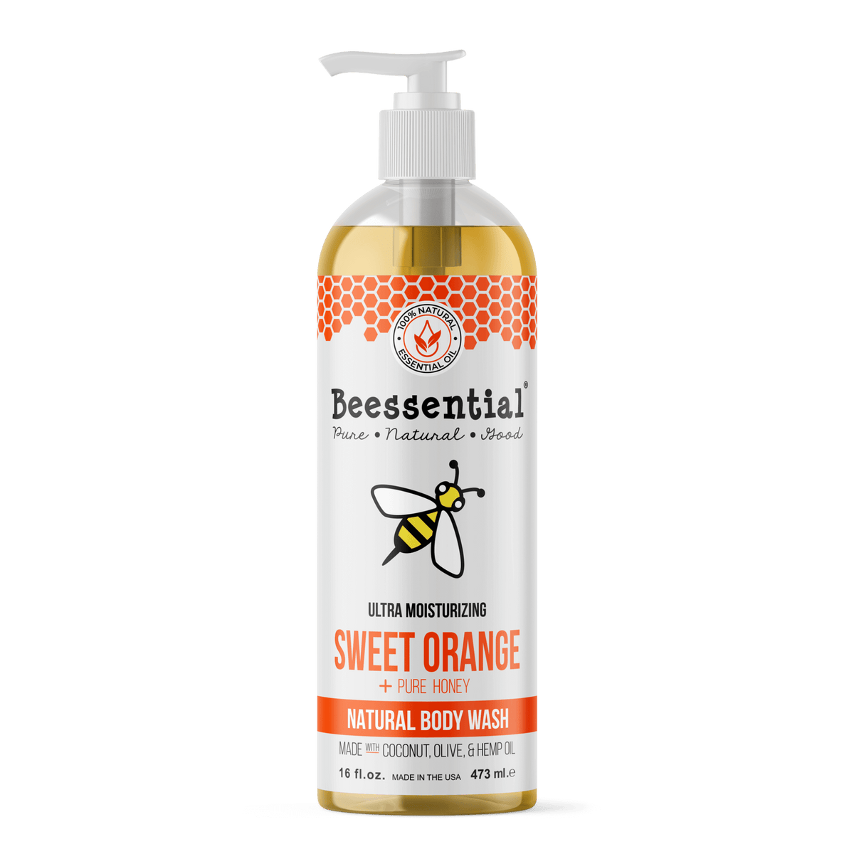 Sweet Orange Body Wash - Beessential