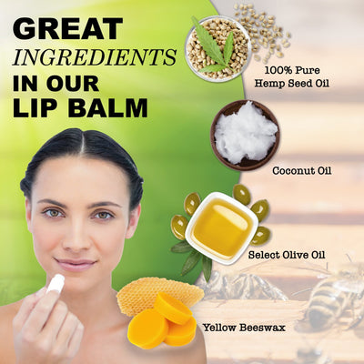 50-Pack Premium Unlabeled Lip Balms