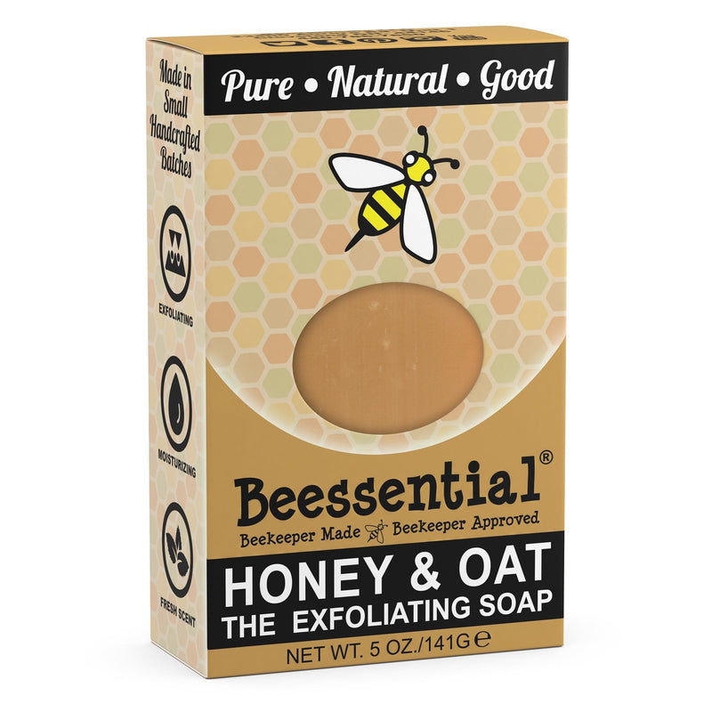 Honey & Oat Bar Soap – Nourishing & Soothing - Beessential