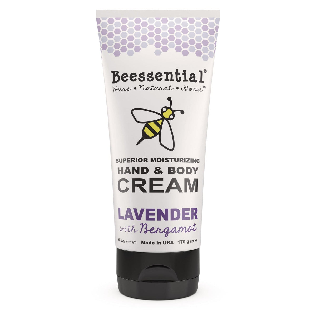 Lavender & Bergamot Hand Cream – Nourishing & Hydrating - Beessential