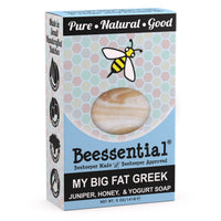 My Big Fat Greek Juniper Soap, Honey And Yogurt Soap - Beessential
