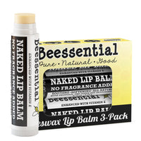 Naked Unscented Lip Balm - Beessential