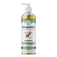 Peppermint Body Wash with All Natural Essential Oils - Beessential