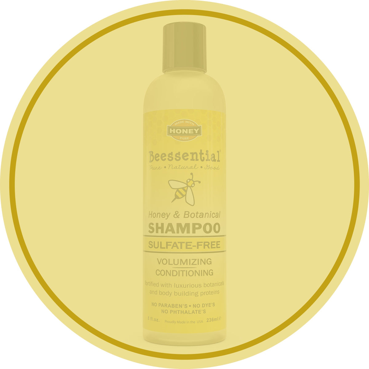 Sulfate Free Honey Shampoo - Beessential