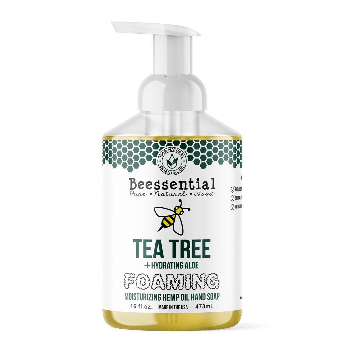 Tea Tree Foaming Soap - Beessential